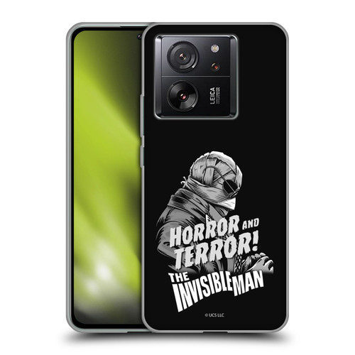 Universal Monsters The Invisible Man Horror And Terror Soft Gel Case for Xiaomi 13T 5G / 13T Pro 5G