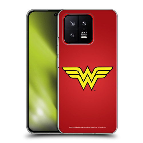 Wonder Woman DC Comics Logos Classic Soft Gel Case for Xiaomi 13 5G