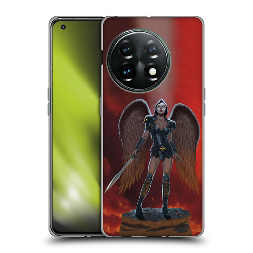 Vincent Hie Graphics Angel Of Vengeance Soft Gel Case for OnePlus 11 5G
