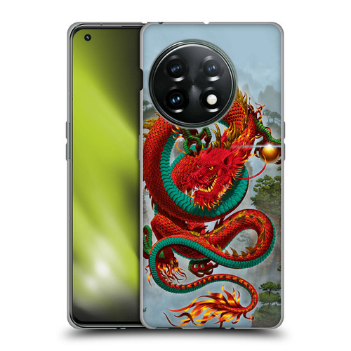 Vincent Hie Graphics Good Fortune Dragon Soft Gel Case for OnePlus 11 5G