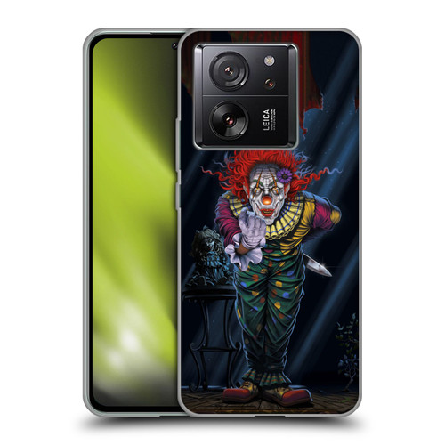 Vincent Hie Graphics Surprise Clown Soft Gel Case for Xiaomi 13T 5G / 13T Pro 5G