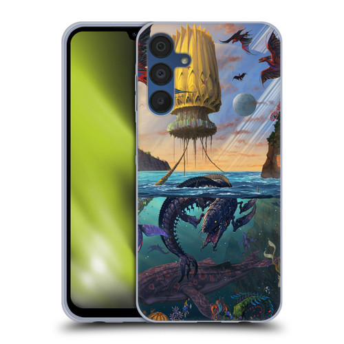 Vincent Hie Key Art Alien World Soft Gel Case for Samsung Galaxy A15