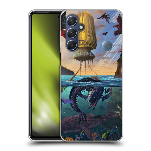 Vincent Hie Key Art Alien World Soft Gel Case for Samsung Galaxy M54 5G