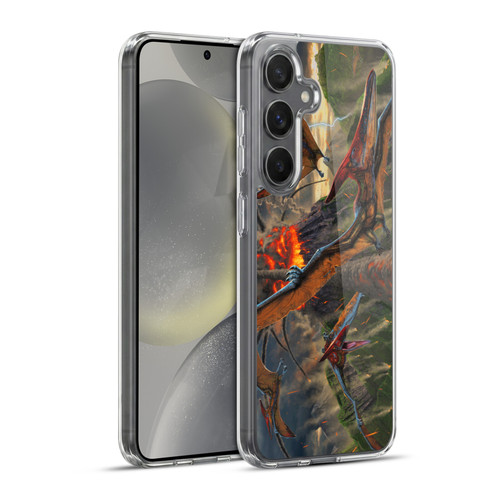 Vincent Hie Key Art Eruption Soft Gel Case for Samsung Galaxy S24+ 5G & MagSafe