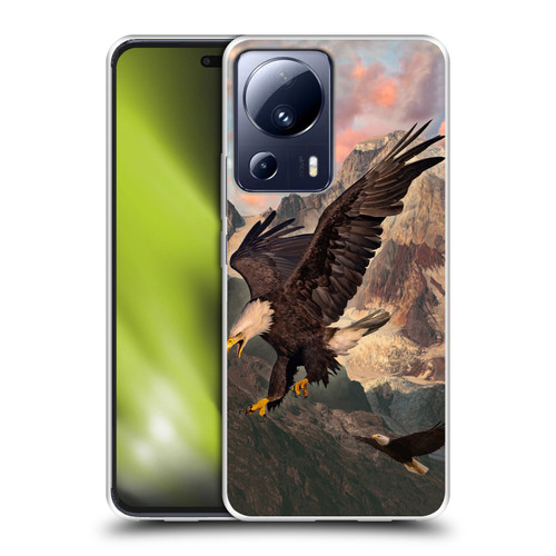 Vincent Hie Key Art Eagle Strike Soft Gel Case for Xiaomi 13 Lite 5G