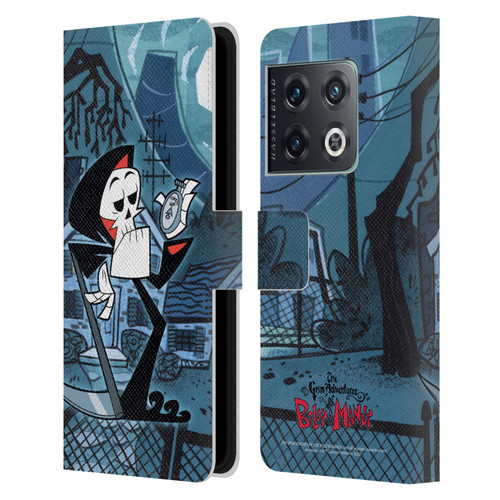 The Grim Adventures of Billy & Mandy Graphics Grim Leather Book Wallet Case Cover For OnePlus 10 Pro