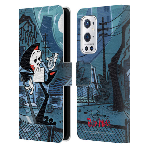 The Grim Adventures of Billy & Mandy Graphics Grim Leather Book Wallet Case Cover For OnePlus 9 Pro