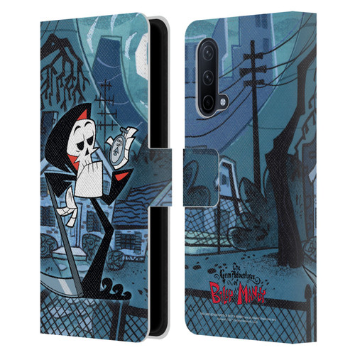 The Grim Adventures of Billy & Mandy Graphics Grim Leather Book Wallet Case Cover For OnePlus Nord CE 5G