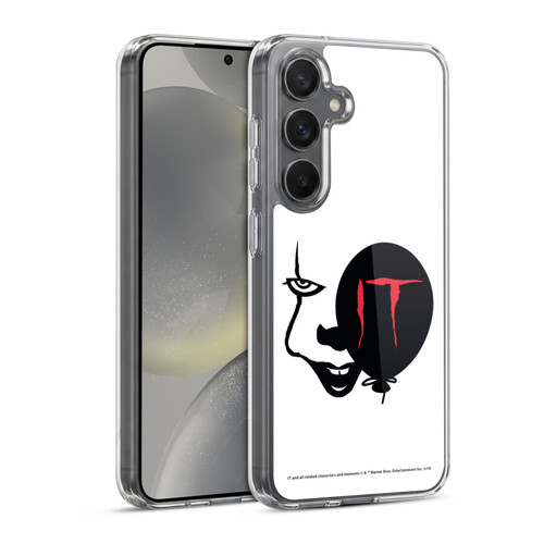 IT Movie Graphics Pennywise Soft Gel Case for Samsung Galaxy S24 5G & MagSafe