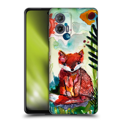 Wyanne Animals Baby Fox In The Garden Soft Gel Case for Motorola Moto G73 5G