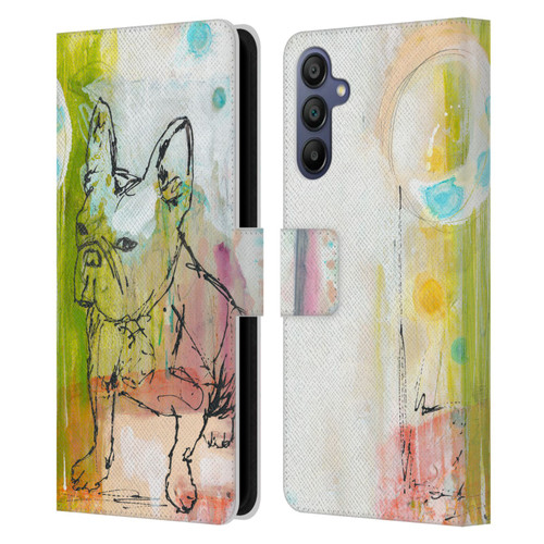 Wyanne Animals Attitude Leather Book Wallet Case Cover For Samsung Galaxy A15