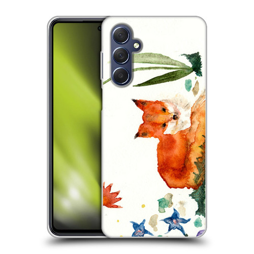Wyanne Animals Little Fox In The Garden Soft Gel Case for Samsung Galaxy M54 5G