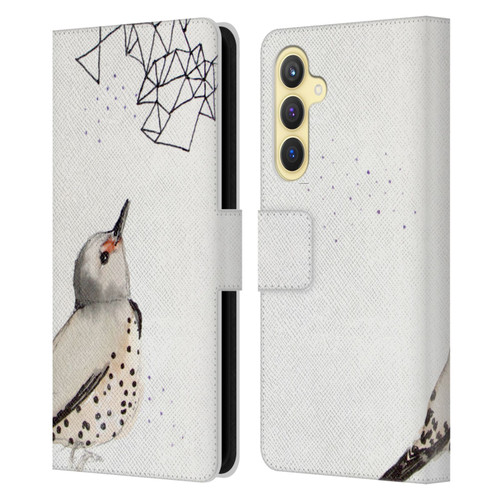 Mai Autumn Birds Northern Flicker Leather Book Wallet Case Cover For Samsung Galaxy S23 FE 5G