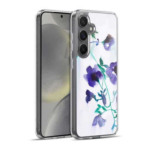 Mai Autumn Floral Blooms Moon Drops Soft Gel Case for Samsung Galaxy S24+ 5G & MagSafe