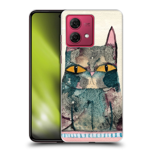 Wyanne Cat Kitty Painting Soft Gel Case for Motorola Moto G84 5G