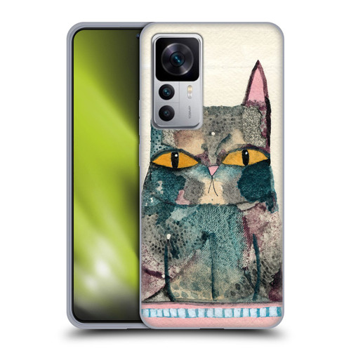 Wyanne Cat Kitty Painting Soft Gel Case for Xiaomi 12T 5G / 12T Pro 5G / Redmi K50 Ultra 5G