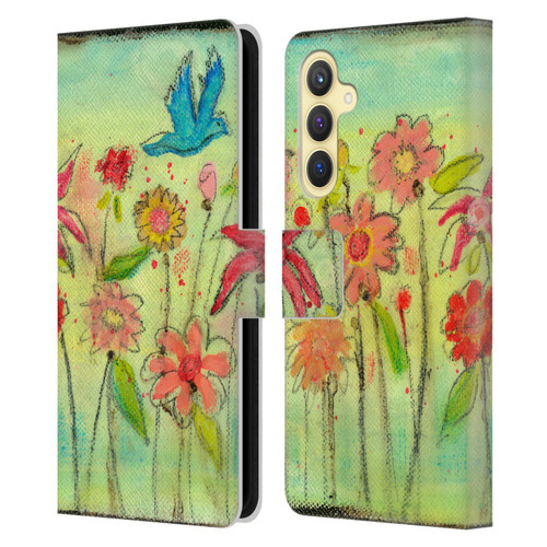 Wyanne Nature Sun Garden Leather Book Wallet Case Cover For Samsung Galaxy S23 FE 5G