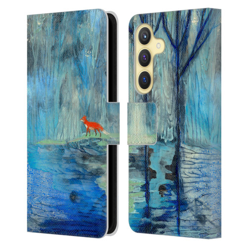 Wyanne Nature 2 Tranquil Travels Leather Book Wallet Case Cover For Samsung Galaxy S24 5G