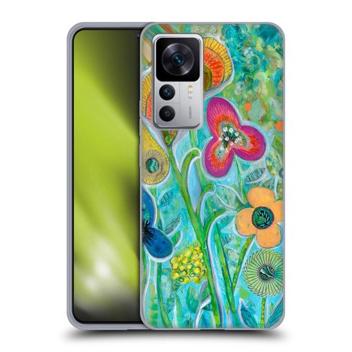 Wyanne Nature Garden Wildflowers Soft Gel Case for Xiaomi 12T 5G / 12T Pro 5G / Redmi K50 Ultra 5G