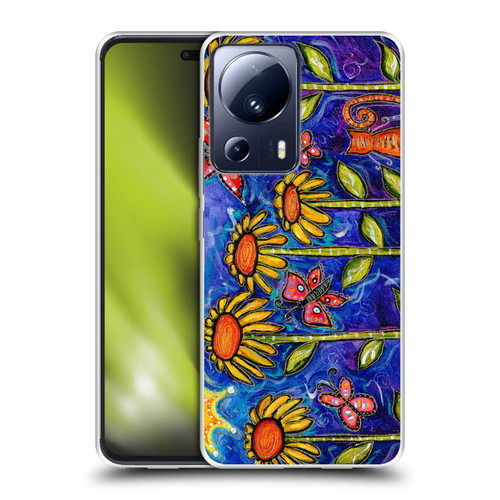 Wyanne Nature 2 Sundown Sunflowers Soft Gel Case for Xiaomi 13 Lite 5G