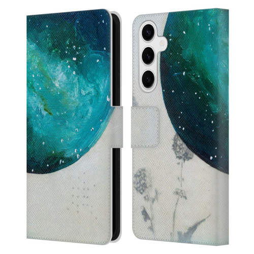 Mai Autumn Space And Sky Galaxies Leather Book Wallet Case Cover For Samsung Galaxy S24+ 5G