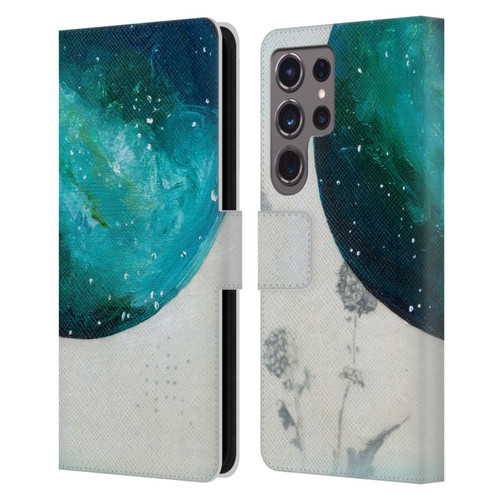 Mai Autumn Space And Sky Galaxies Leather Book Wallet Case Cover For Samsung Galaxy S24 Ultra 5G