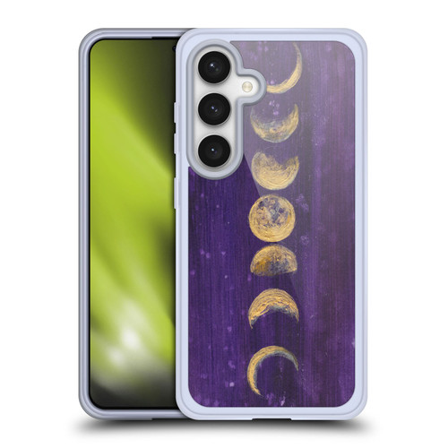 Mai Autumn Space And Sky Moon Phases Soft Gel Case for Samsung Galaxy S24 5G