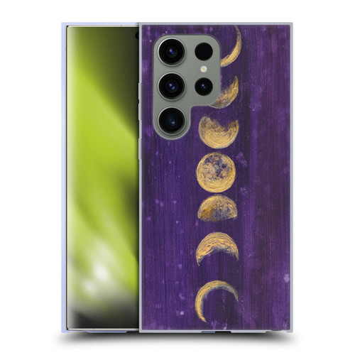 Mai Autumn Space And Sky Moon Phases Soft Gel Case for Samsung Galaxy S24 Ultra 5G
