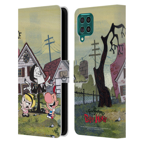 The Grim Adventures of Billy & Mandy Graphics Poster Leather Book Wallet Case Cover For Samsung Galaxy F62 (2021)