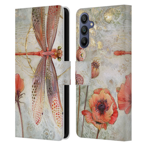 Stephanie Law Immortal Ephemera Trance Leather Book Wallet Case Cover For Samsung Galaxy A15
