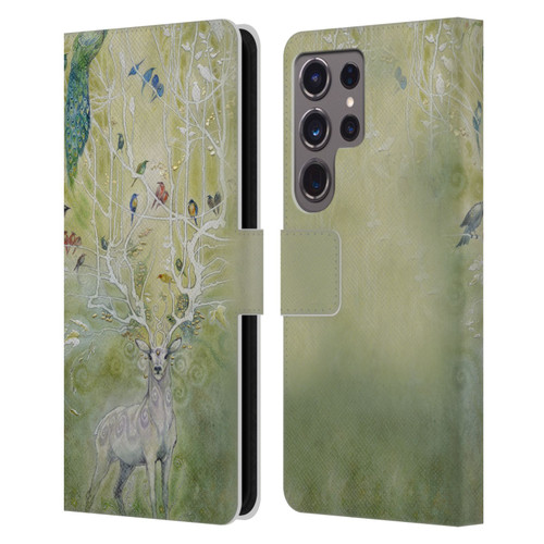 Stephanie Law Stag Sonata Cycle Deer 2 Leather Book Wallet Case Cover For Samsung Galaxy S24 Ultra 5G