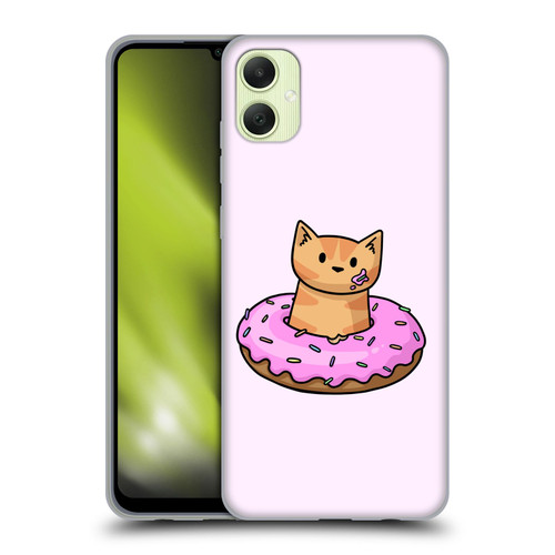 Beth Wilson Doodlecats Donut Soft Gel Case for Samsung Galaxy A05