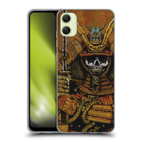 David Lozeau Colourful Grunge Samurai Soft Gel Case for Samsung Galaxy A05