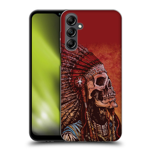 David Lozeau Colourful Grunge Native American Soft Gel Case for Samsung Galaxy M14 5G