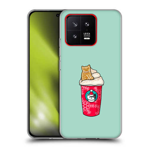 Beth Wilson Doodlecats Gingerbread Latte Soft Gel Case for Xiaomi 13 5G