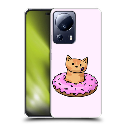 Beth Wilson Doodlecats Donut Soft Gel Case for Xiaomi 13 Lite 5G
