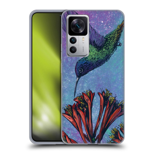 David Lozeau Colourful Grunge The Hummingbird Soft Gel Case for Xiaomi 12T 5G / 12T Pro 5G / Redmi K50 Ultra 5G