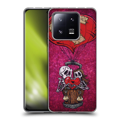 David Lozeau Colourful Grunge Day Of The Dead Soft Gel Case for Xiaomi 13 Pro 5G
