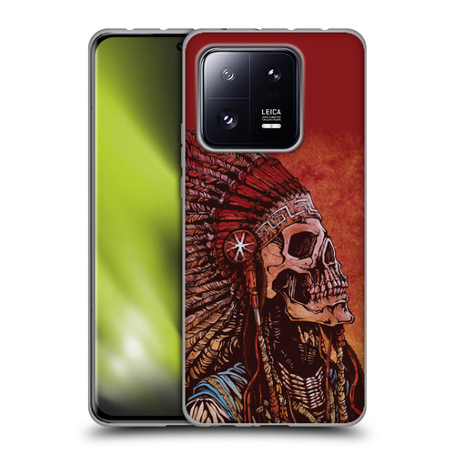 David Lozeau Colourful Grunge Native American Soft Gel Case for Xiaomi 13 Pro 5G
