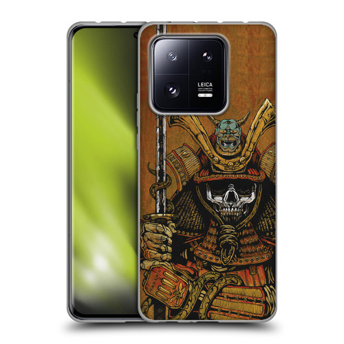 David Lozeau Colourful Grunge Samurai Soft Gel Case for Xiaomi 13 Pro 5G