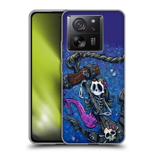 David Lozeau Colourful Grunge Mermaid Anchor Soft Gel Case for Xiaomi 13T 5G / 13T Pro 5G