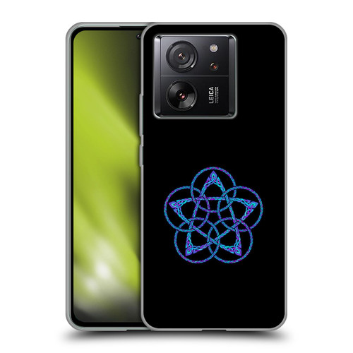 Beth Wilson Celtic Knot Stars Blue & Purple Circles Soft Gel Case for Xiaomi 13T 5G / 13T Pro 5G