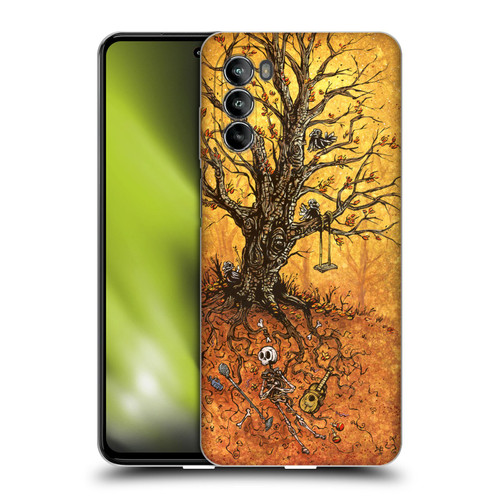 David Lozeau Colourful Art Tree Of Life Soft Gel Case for Motorola Moto G82 5G