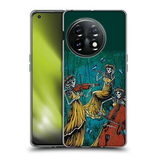 David Lozeau Colourful Art Three Female Soft Gel Case for OnePlus 11 5G