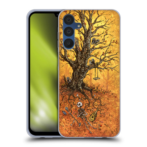David Lozeau Colourful Art Tree Of Life Soft Gel Case for Samsung Galaxy A15