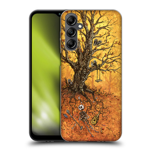David Lozeau Colourful Art Tree Of Life Soft Gel Case for Samsung Galaxy M14 5G