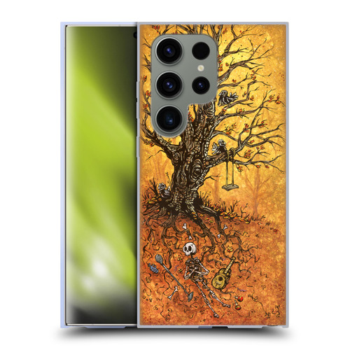 David Lozeau Colourful Art Tree Of Life Soft Gel Case for Samsung Galaxy S24 Ultra 5G