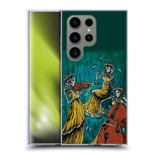 David Lozeau Colourful Art Three Female Soft Gel Case for Samsung Galaxy S24 Ultra 5G