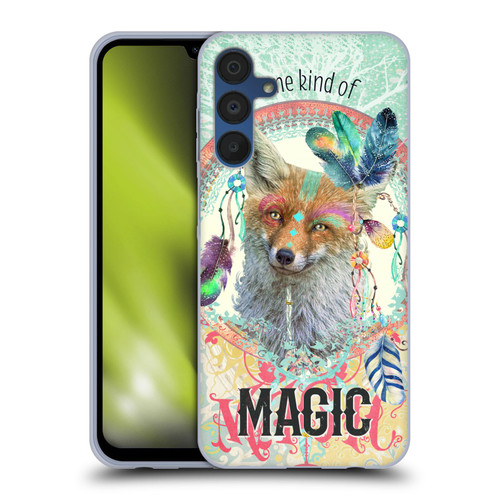 Duirwaigh Boho Animals Fox Soft Gel Case for Samsung Galaxy A15