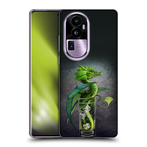 Stanley Morrison Dragons Green Mojito Drink Soft Gel Case for OPPO Reno10 Pro+